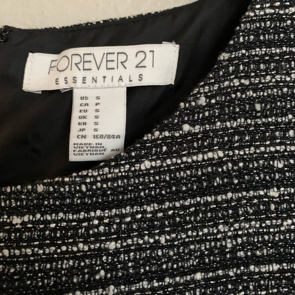 F21 Tweed Sleeveless dress - Picture 4 of 5